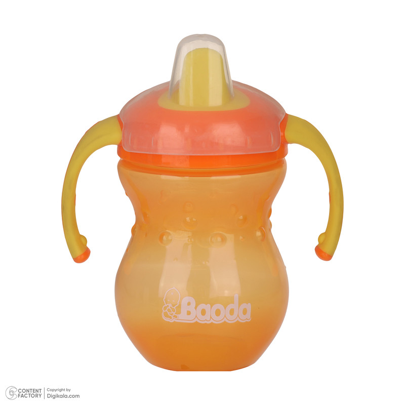 لیوان آبمیوه خوری کودک بوآدا مدل دسته دار  گنجایش 270 میلی لیتر