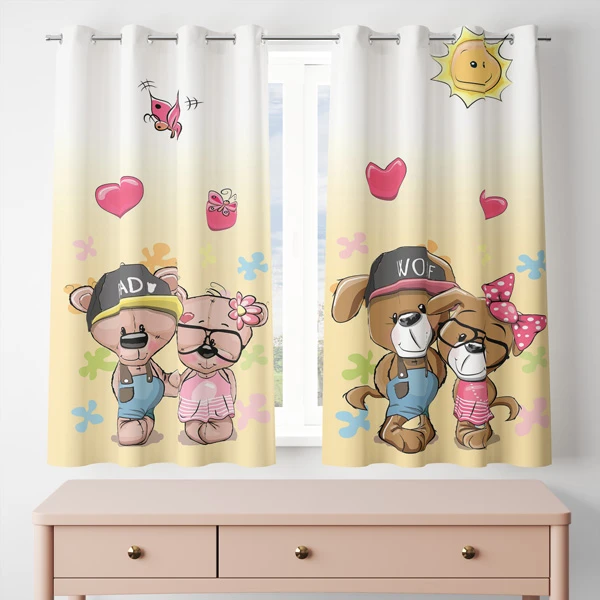 پرده مدل مخمل پانچی کد 7825 سایز 200x140 سانتی متر