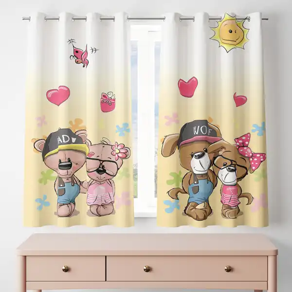 پرده مدل مخمل پانچی کد 7825 سایز 200x140 سانتی متر