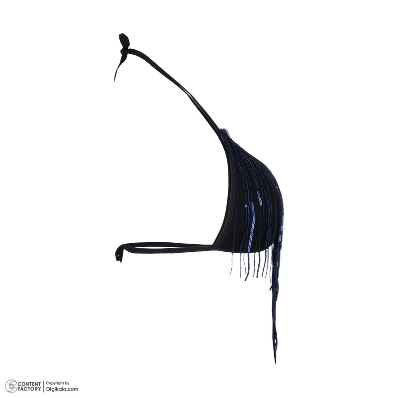 ست شورت و سوتین زنانه ریاش مدل عربی کد 9002 رنگ آبی