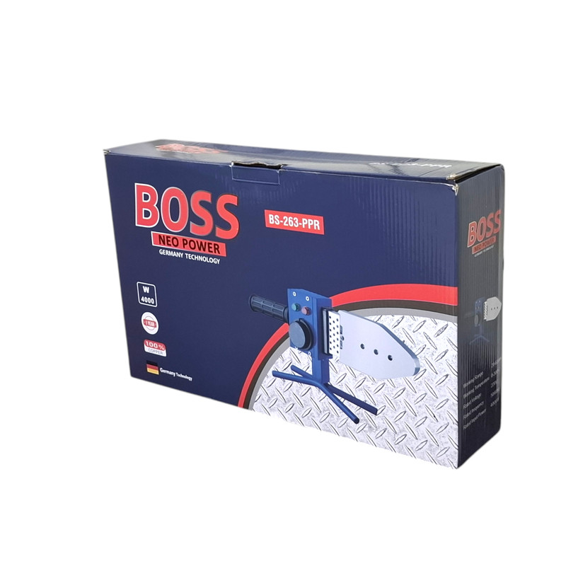 دستگاه اتو لوله حرفه ای باس مدل BS-263-PPR مجموعه 12 عددی