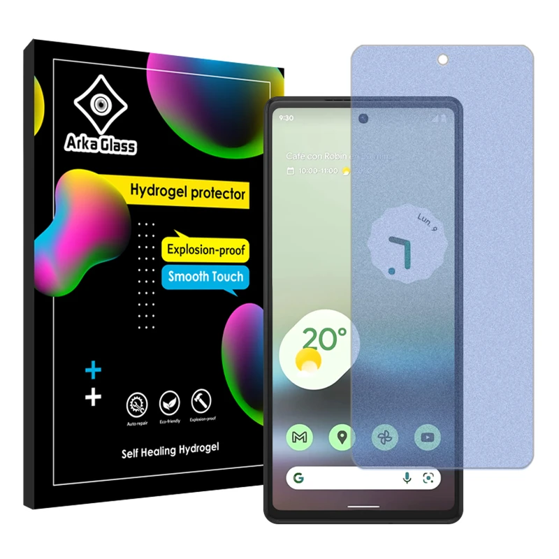 محافظ صفحه نمایش مات آنتی بلو آرکا گلس مدل Tough مناسب برای گوشی موبایل گوگل Pixel 6a