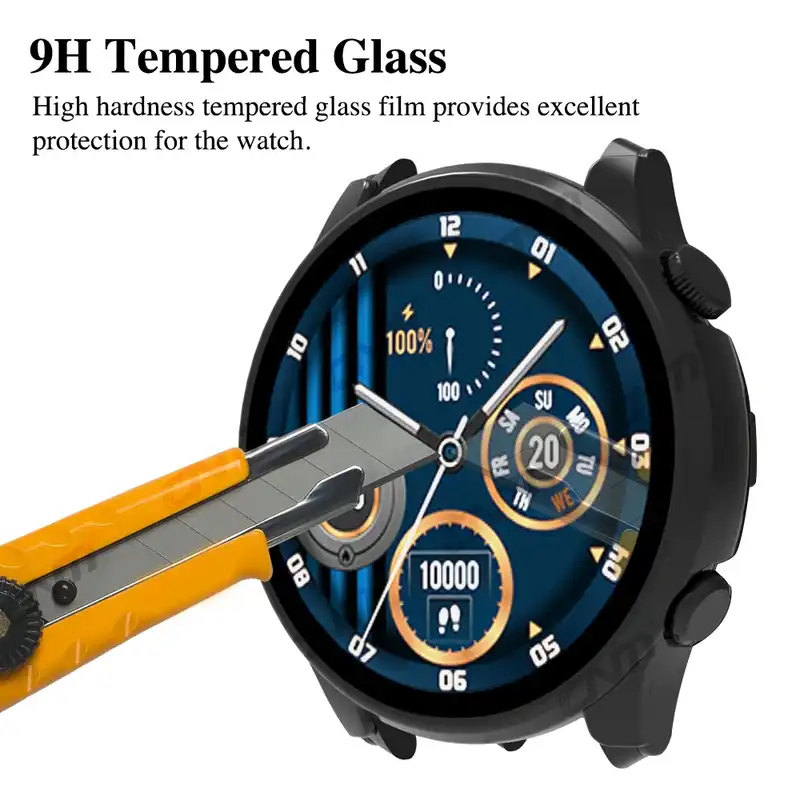 کاور بادیگارد مدل GB مناسب برای ساعت هوشمند هایلو Solar Plus RT3 به همراه محافظ صفحه نمایش