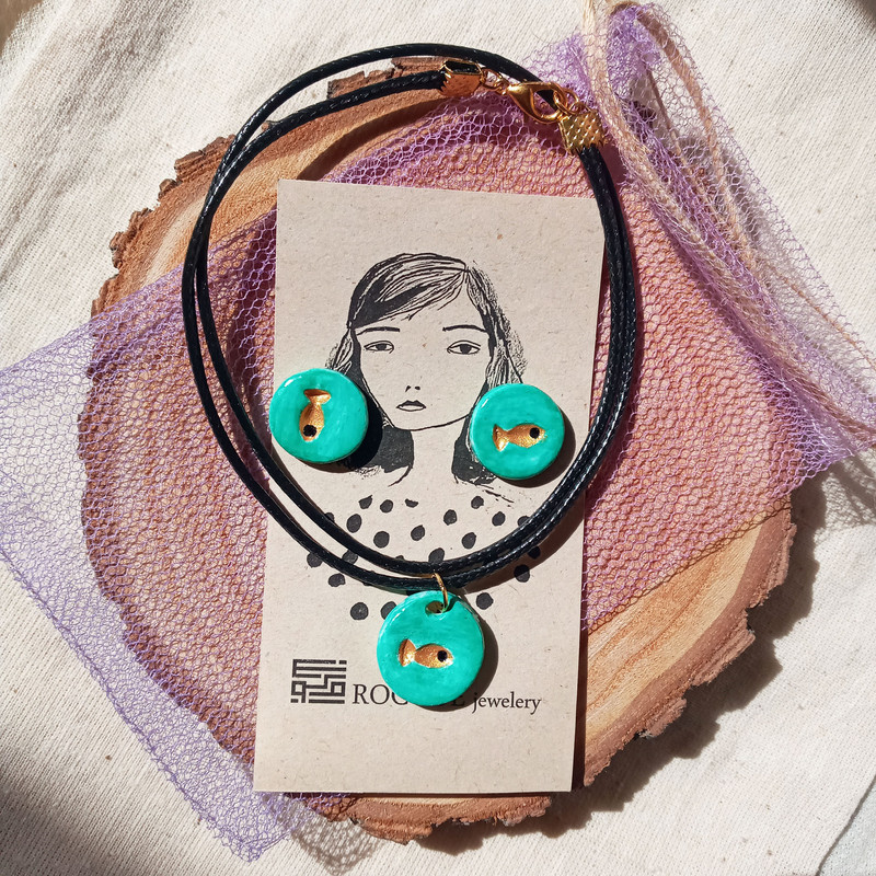 نیم ست دخترانه مدل حوض ماهی