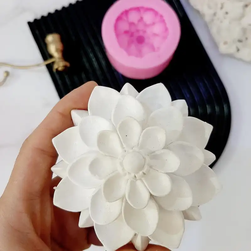 قالب شمع مدل گل کوکب