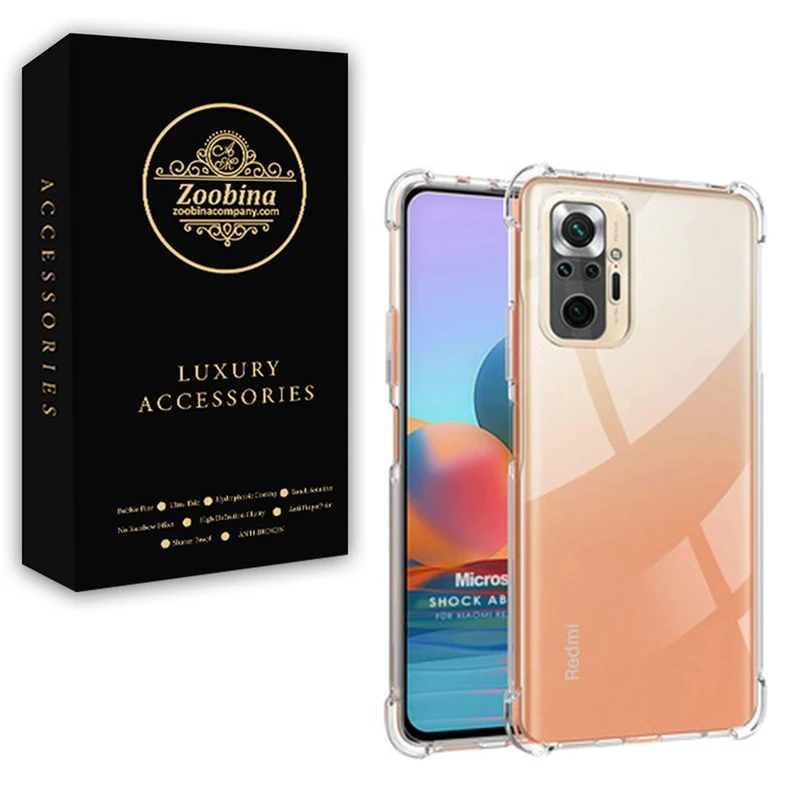 کاور زوبینا مدل Mirror مناسب برای گوشی موبایل شیائومی Redmi Note 10 Pro 4G / Note 10 Pro Max
