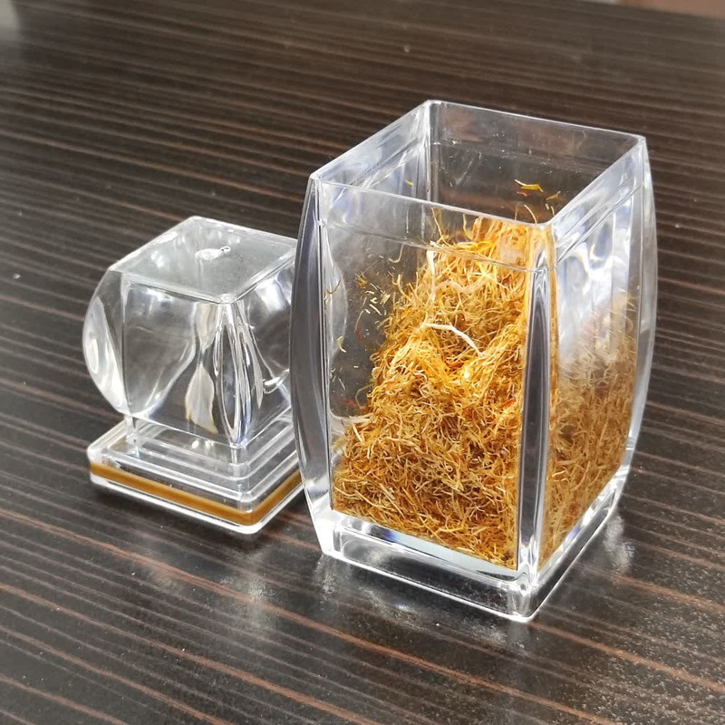 ظرف زعفران مدل آذین Large