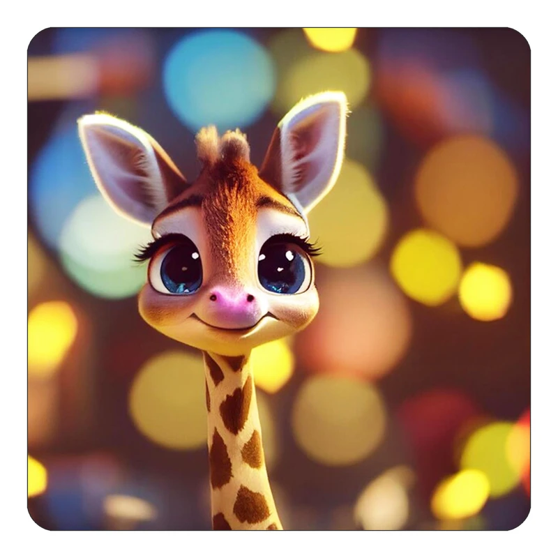 مگنت کاکتی طرح حیوانات کارتونی مدل mp27878