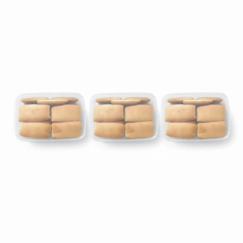 بیسکوئیت کره ای سنتی قزوین - 1500 گرم بسته 3 عددی