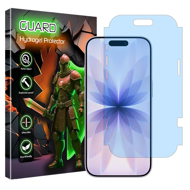 محافظ صفحه نمایش مات آنتی بلو گارد مدل Tough مناسب برای گوشی موبایل اپل iPhone 17