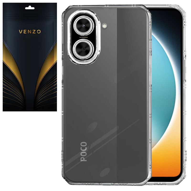 کاور ونزو مدل Crystal مناسب برای گوشی موبایل شیائومی Redmi A5 / Poco C71
