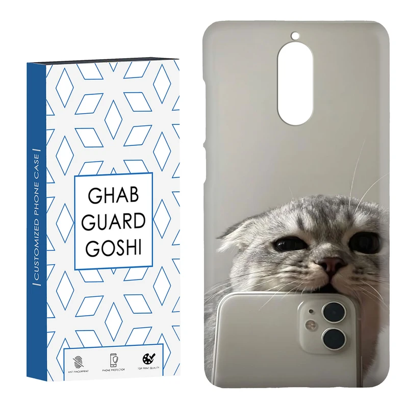 کاور قاب گارد گوشی طرح گربه سلفی کد Dimo-206 مناسب برای گوشی موبایل هوآوی Mate 9 pro