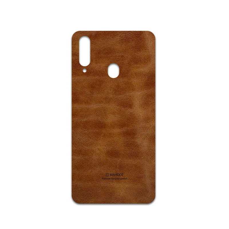 برچسب پوششی ماهوت مدل Buffalo-Leather مناسب برای گوشی موبایل سامسونگ Galaxy A20s