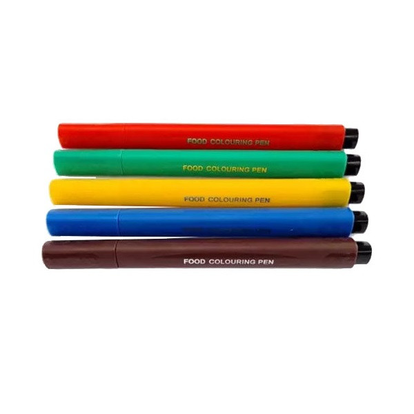 ابزار تزیین فوندانت به گز مدل ماژیک خوراکی طراحی کیک مجموعه 5 عددی