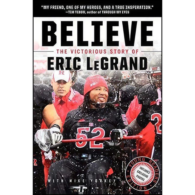 کتاب Believe اثر Eric LeGrand and Mike Yorkey انتشارات HarperCollins