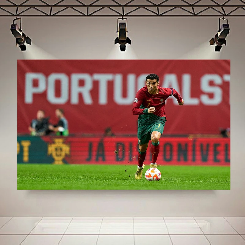 پوستر دیواری طرح کیریستیانو رونالدو مدل اسطوره فوتبال کد PD130258