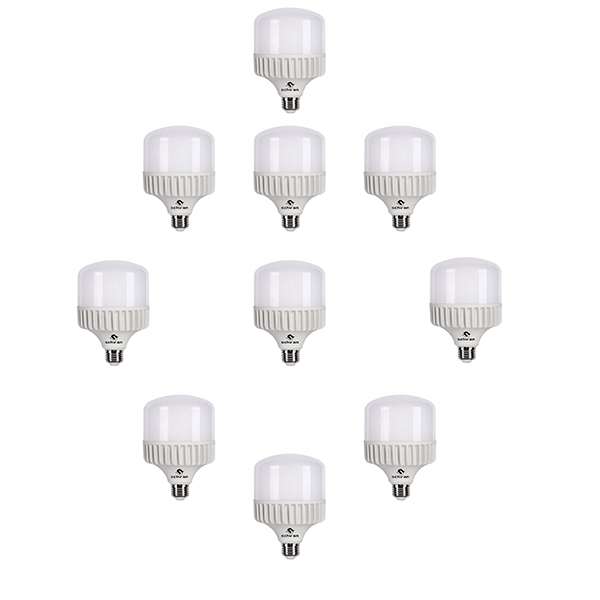 لامپ ال ای دی 70 وات پارس شوان مدل استوانه پایه E40 بسته 10 عددی