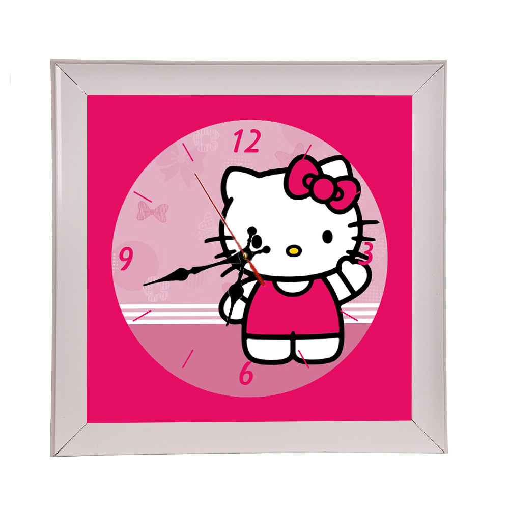 لوستر اتاق کودک مدل کیتی به همراه ساعت و اباژور