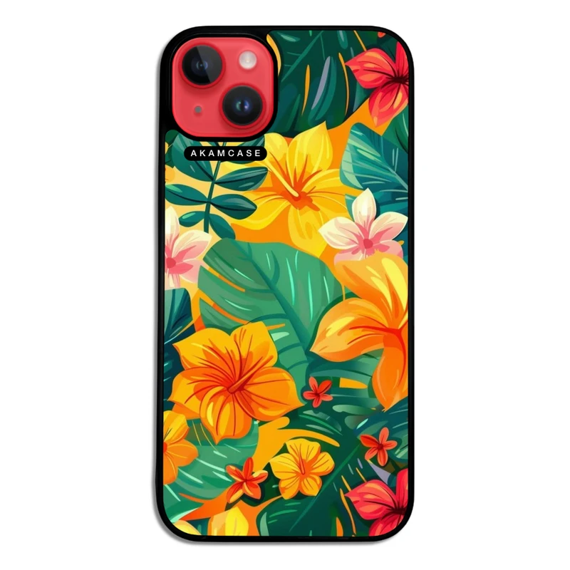 کاور آکام مدل AMC-WA14PLUS-FLOWERS-28 مناسب برای گوشی موبایل اپل iPhone 14 Plus
