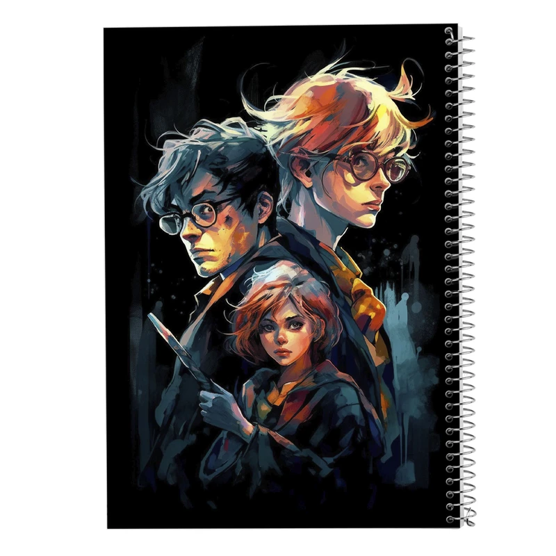 دفتر مشق 50 برگ مدوپد مدل هری پاتر harrypotter کد DF10327