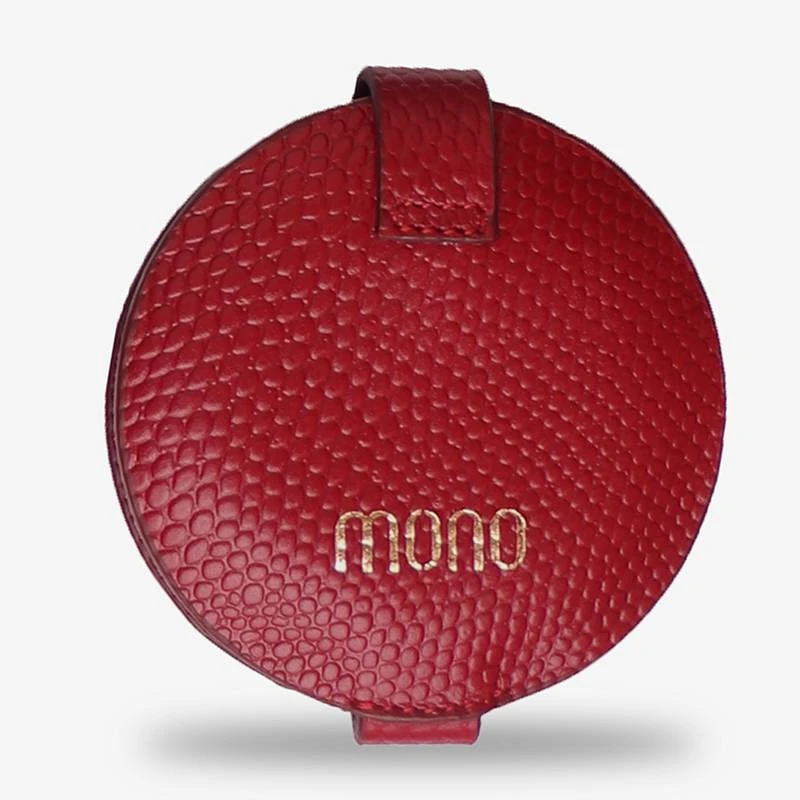 آینه آرایشی جیبی مونو مدل چرم طبیعی کد G0013