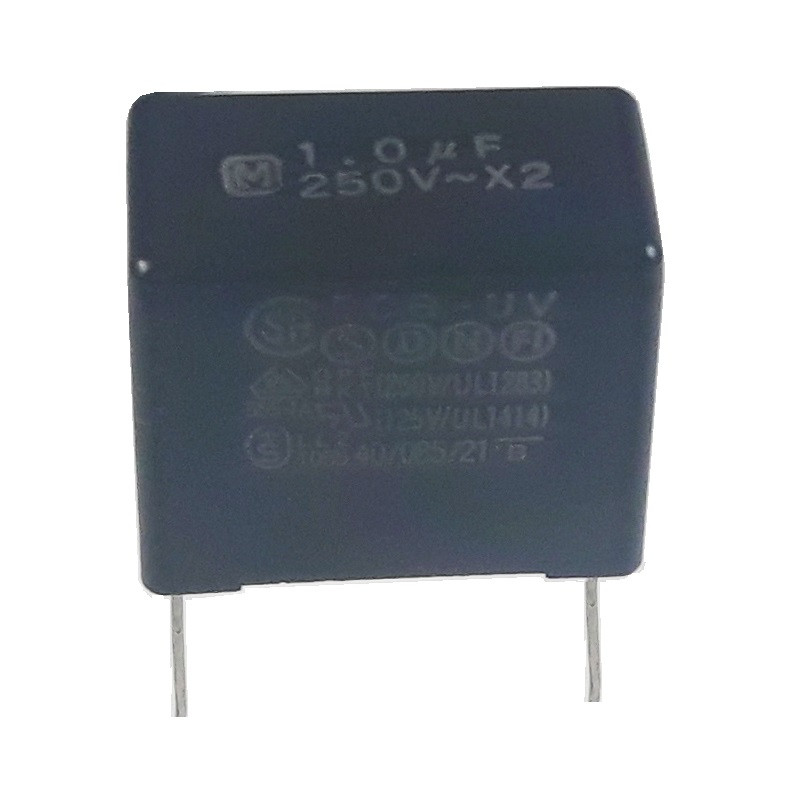 خازن 1 میکروفاراد 250 ولت مدل TCP-X2 بسته 2 عددی