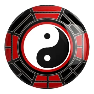 پیکسل خندالو طرح یین و یانگ کد 27680 مدل بزرگ