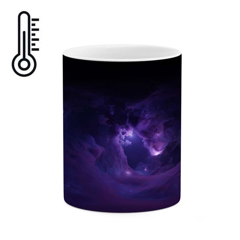 ماگ حرارتی کاکتی مدل کهکشان کد mgh15335