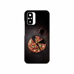 MAHOOT Pizza Cover Sticker for Xiaomi Redmi Note 10