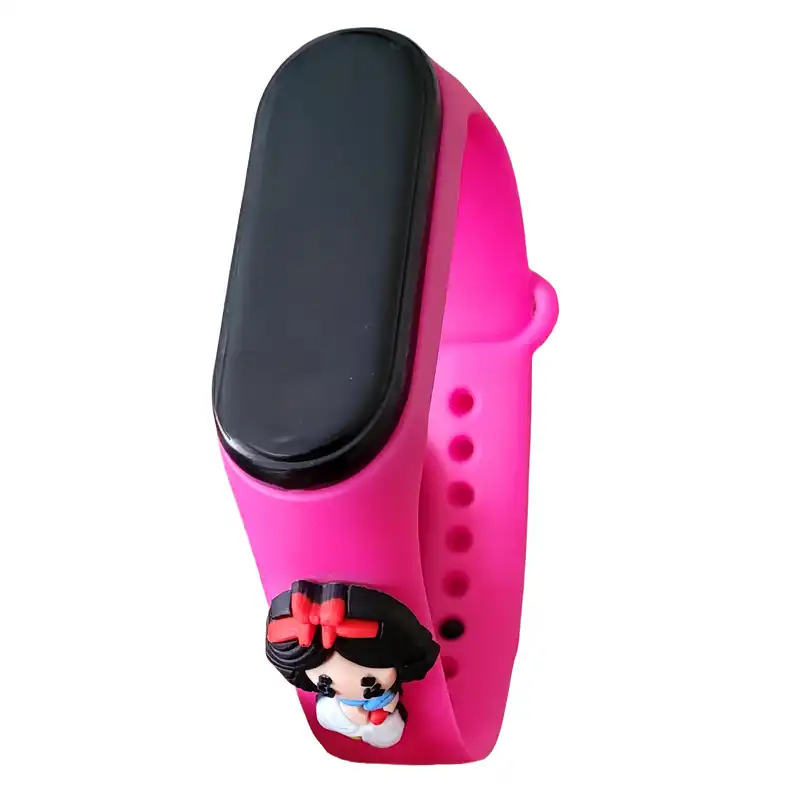 ساعت مچی دیجیتال بچگانه طرح سفید برفی