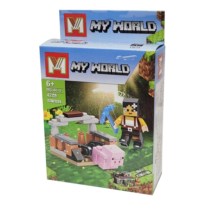 ساختنی 42 تکه مدل ماینکرافت کد 1652