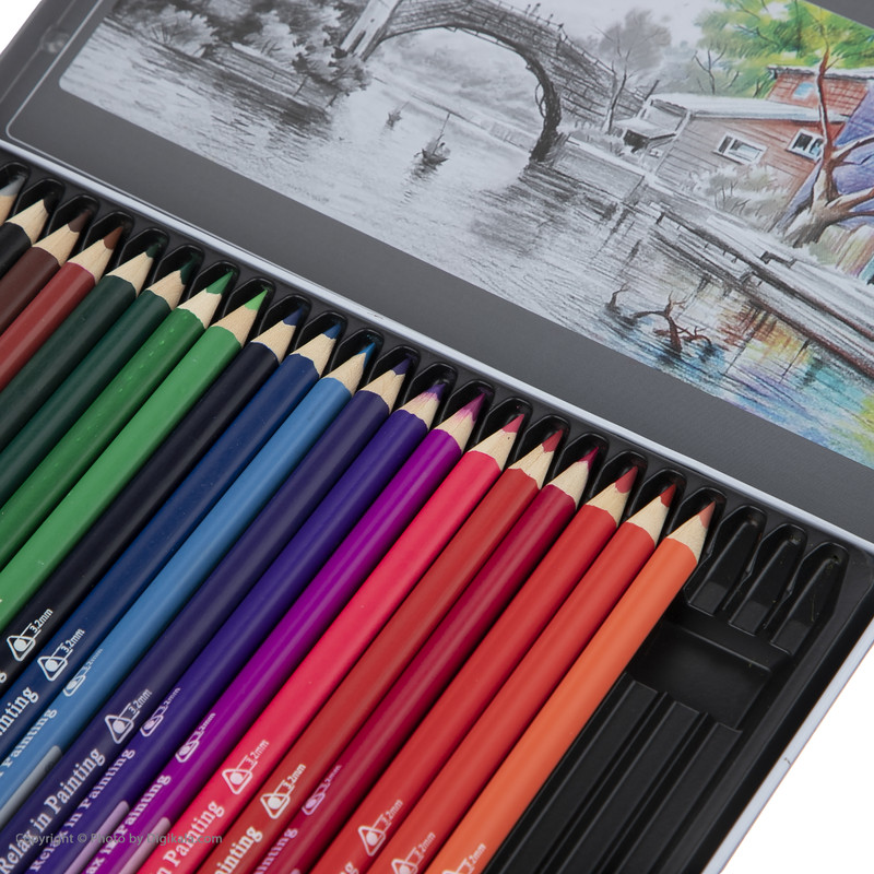 مداد رنگی 24رنگ پادیلوت مدل F-80224-1