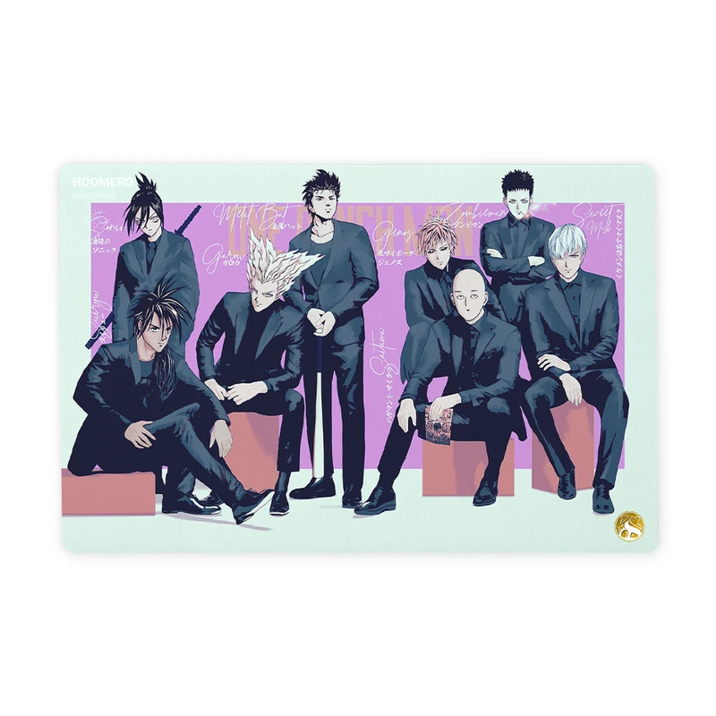 ماوس پد هومرو مدل ML272-SIZE2437 طرح انیمه One Punch Man