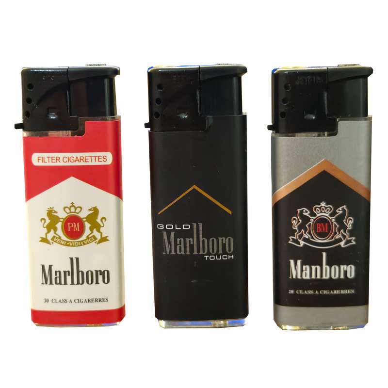 فندک گازی مدل اتمی f12 مجموعه 3 عددی