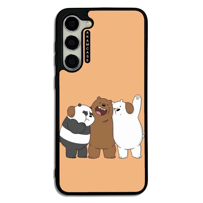 کاور آکام مدل AMCWSGS23P-BARE BEAR10 مناسب برای گوشی موبایل سامسونگ Galaxy S23 Plus