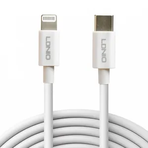 کابل تبدیل USB-C به لایتنینگ الدینیو مدل iPhone 13 طول 1 متر