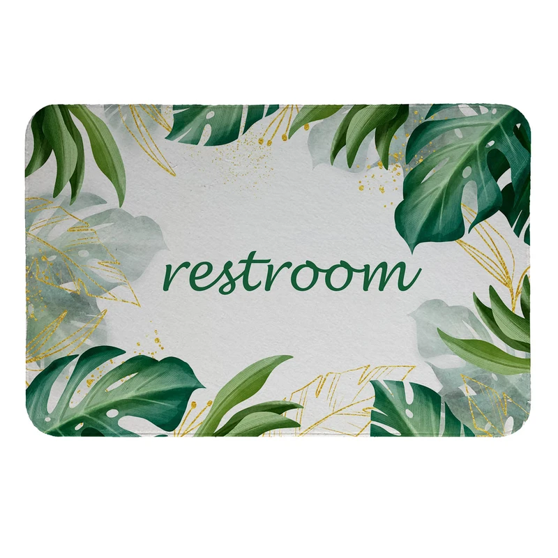 پادری  طرح Restroom کد 8737 سایز 60×40 سانتی متر