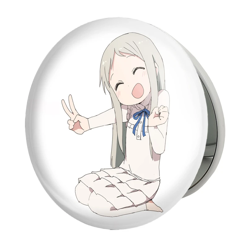 آینه جیبی خندالو طرح میکو هونما انیمه آنوهانا مدل تاشو کد 31958