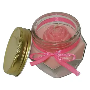  شمع لیوانی مدل Diamond رز