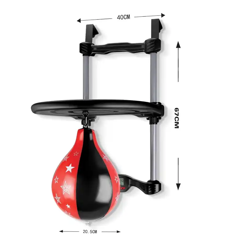 کیسه بوکس کینگز اسپورت مدل درب آویز طرح تایمر دار