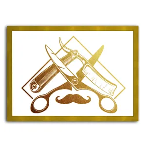 تابلو نقاشی ورق طلا کد 6293