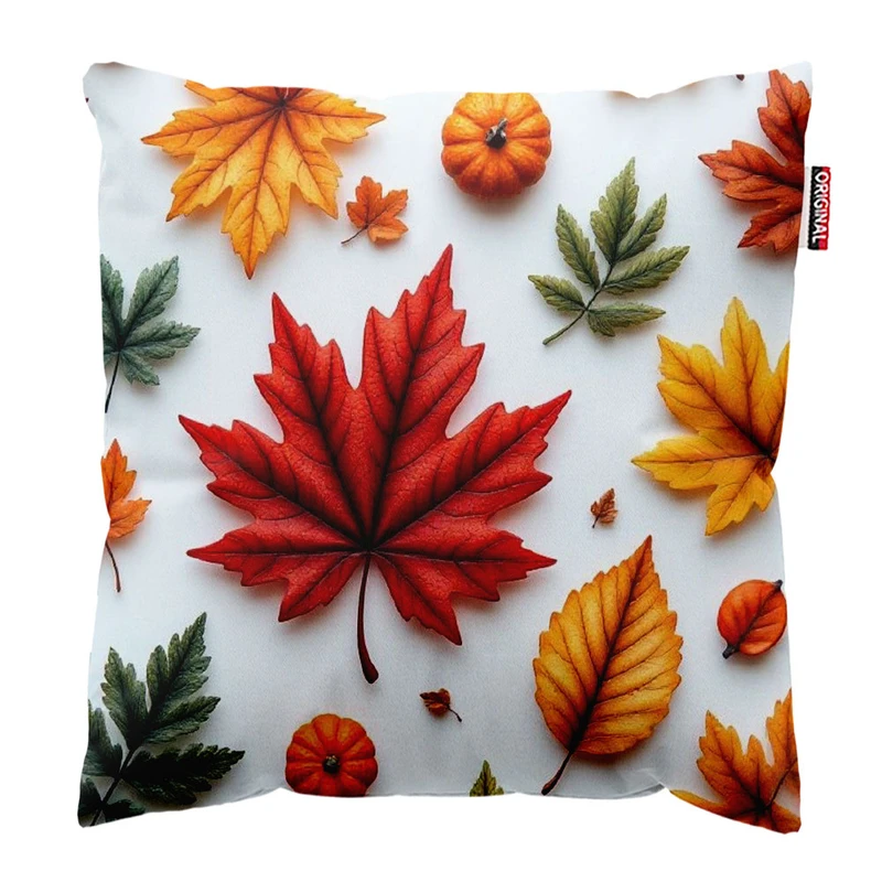 کوسن پاد آفرین طرح برگ و پاییز سایز 30*30 سانتی متر کد 753