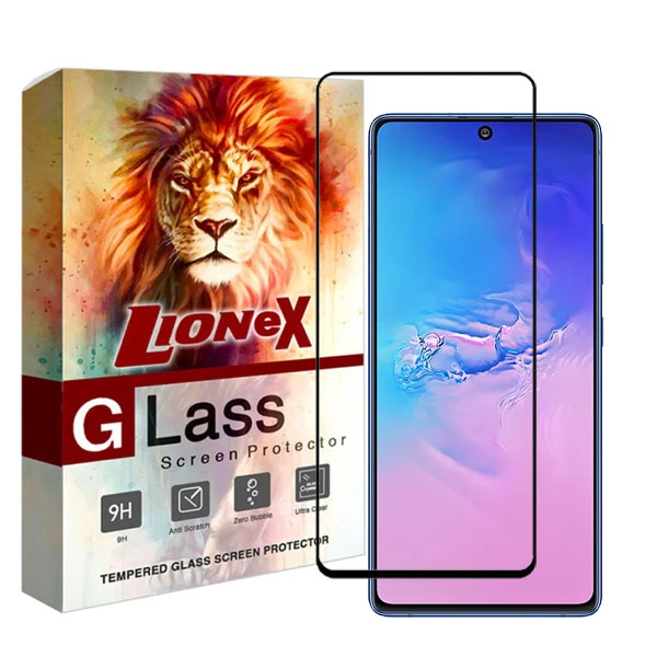 محافظ صفحه نمایش لایونکس مدل FULNUX مناسب برای گوشی موبایل سامسونگ Galaxy S10 Lite