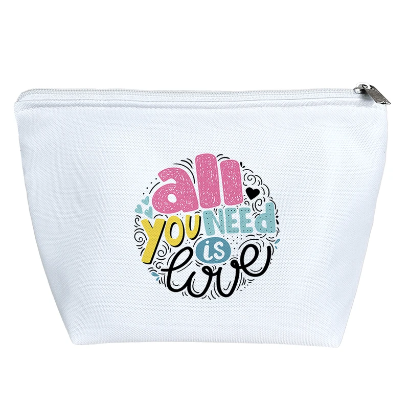 کیف لوازم آرایش دخترانه خندالو مدل عشق Love کد 2983