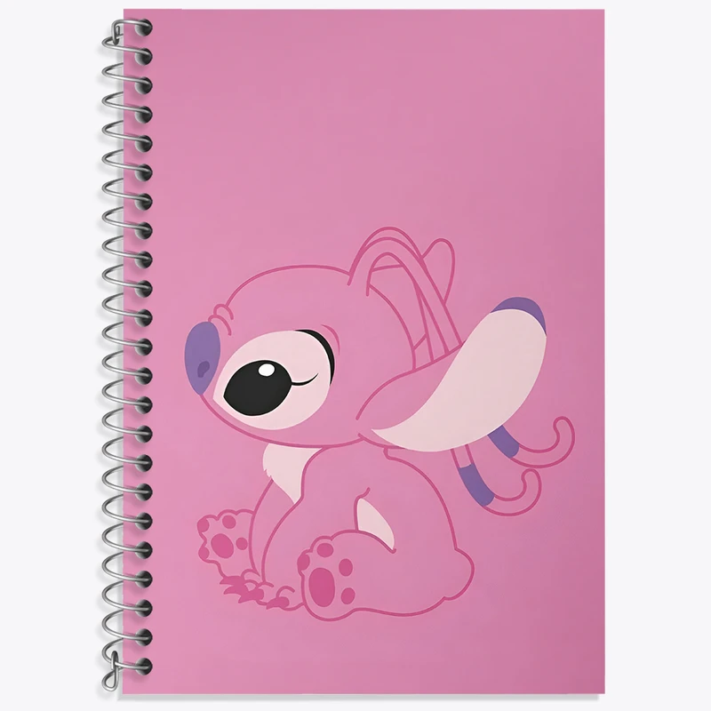 دفتر نت موسیقی 50 برگ خندالو طرح استیچ (Stitch) کد N2955