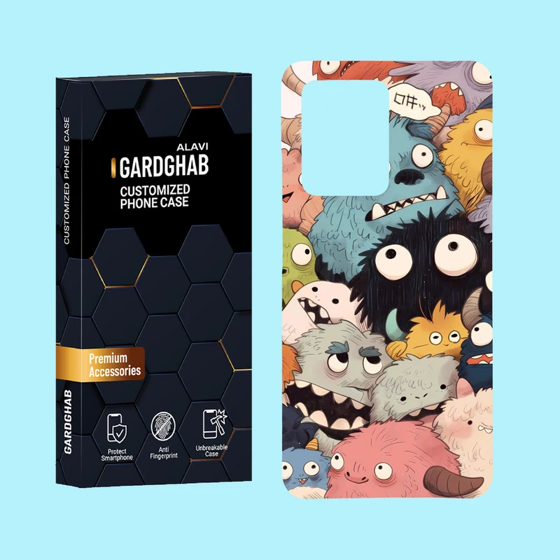 کاور گارد قاب علوی مدل کارتنی وانیمه مناسب برای گوشی موبایل شیائومی Redmi Note 12 Pro Plus 5G