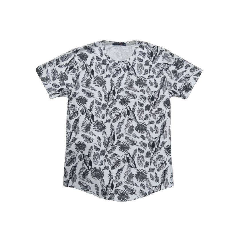 تی شرت آستین کوتاه مردانه مدل برگ کد 2511