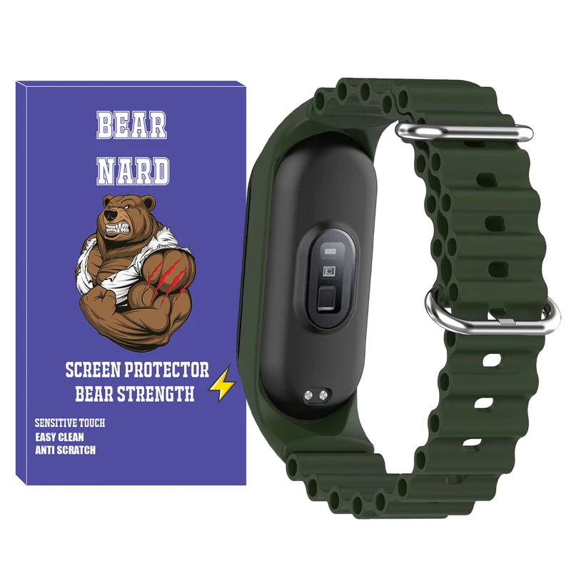 بند برنارد مدل Ocean BR مناسب برای ساعت هوشمند شیائومی Mi band 3/4/5