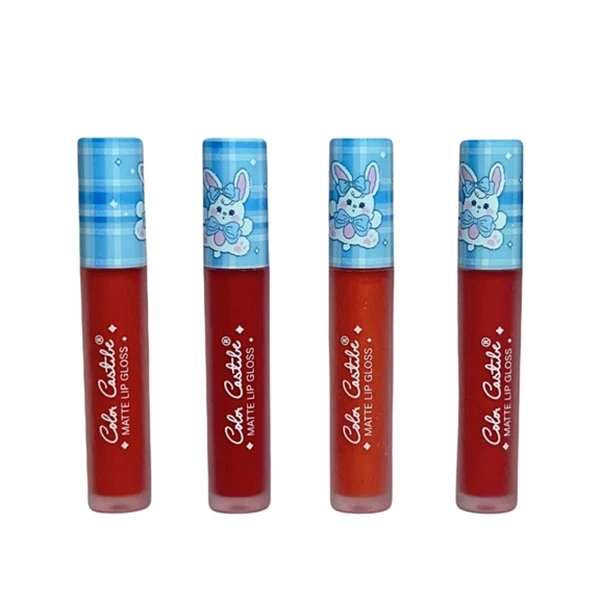 رژ لب مایع کالر کاستل مدل خرگوش مجموعه 4 عددی