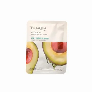 ماسک صورت بایو آکوا مدل آووکادو کد P10 وزن 25 گرم بسته 10 عددی